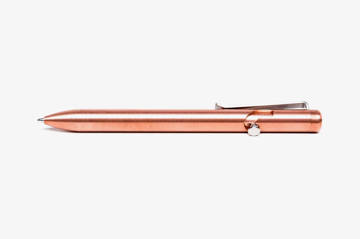 10-BA2-COP-TTM_1 Tactile Turn - 10-BA2-COP-TTM - Bolt Action Pen - Short - Copper - - Image 1