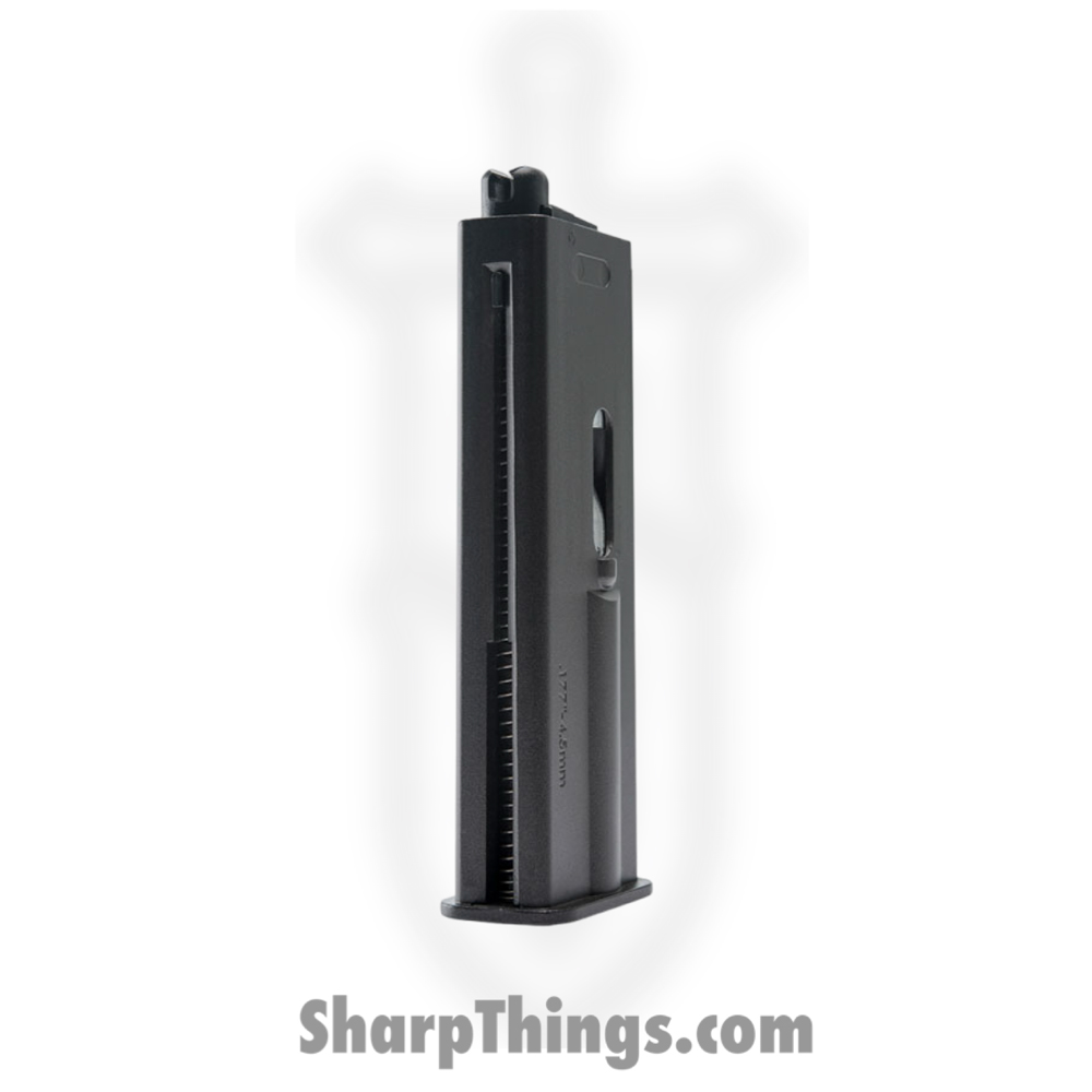 2251808_1 Umarex - 2251808 - Legends M712 Broomhandle Spare Magazine - C02 MAG 18RDS - Black - Image 1