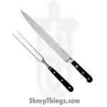 Lamson - 39269 - 2-Piece Premier Forged Carving Set - Midnight Black