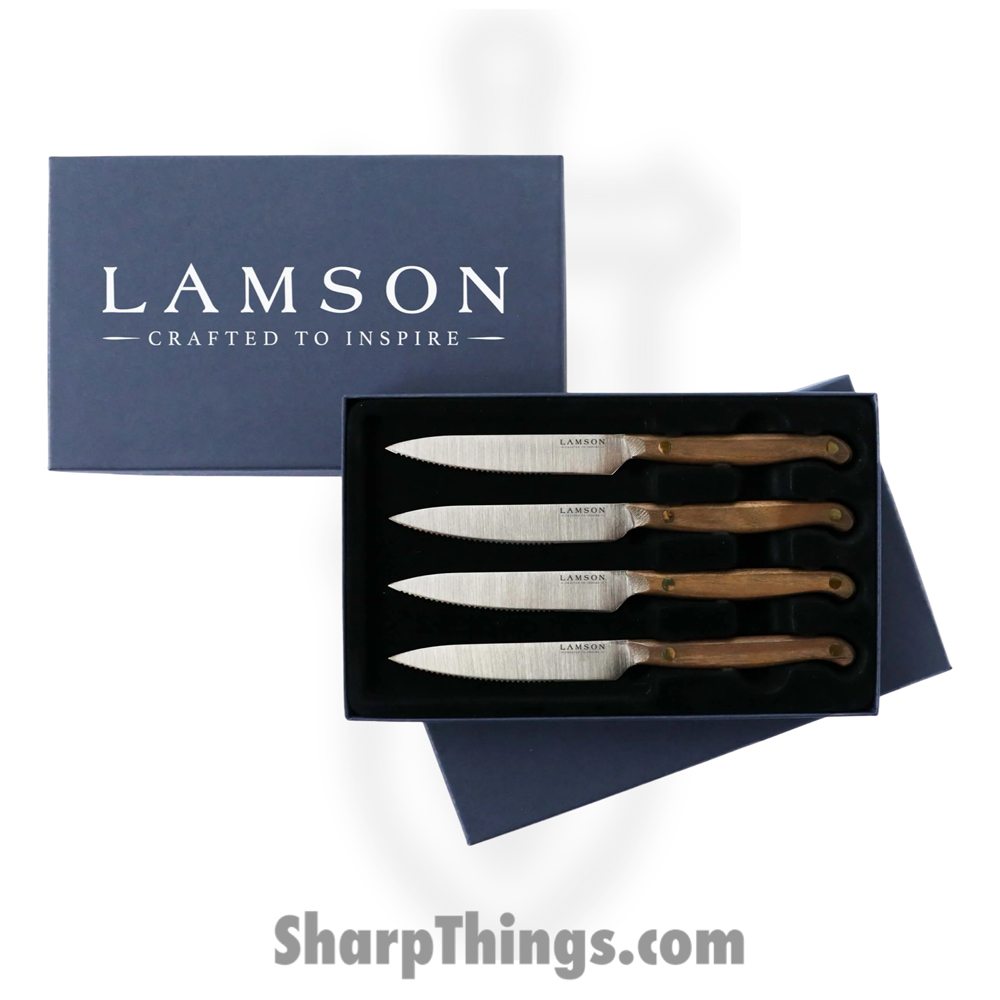 56568_1 Lamson - 56568 - 4-Piece Vintage Serrated Steak Knife Set - Image 1
