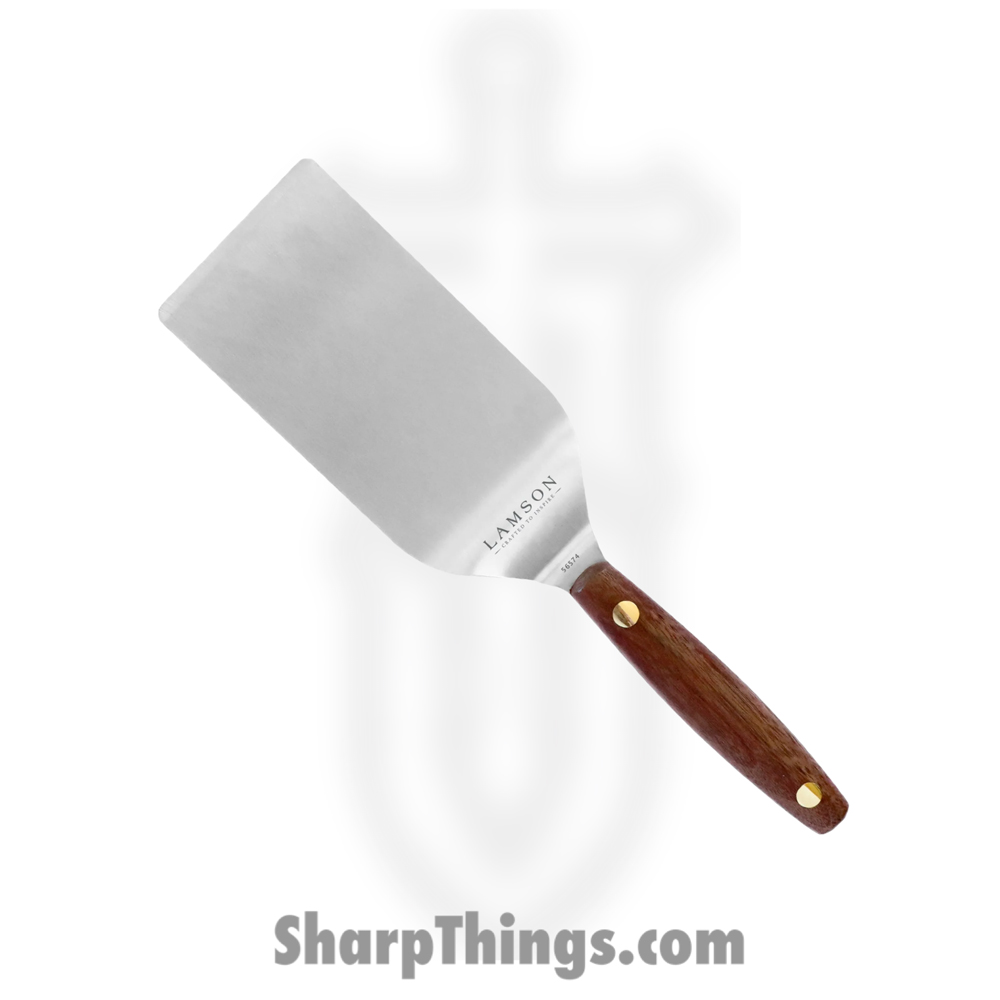 56574_1 Lamson - 56574 - 3" x 5" Vintage Turner with Walnut Handle - Image 1
