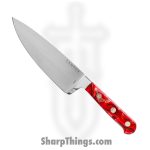 Lamson - 59949 - 6″ Premier Forged Chef’s Knife - 4116 Polished - Acrylic - Fire