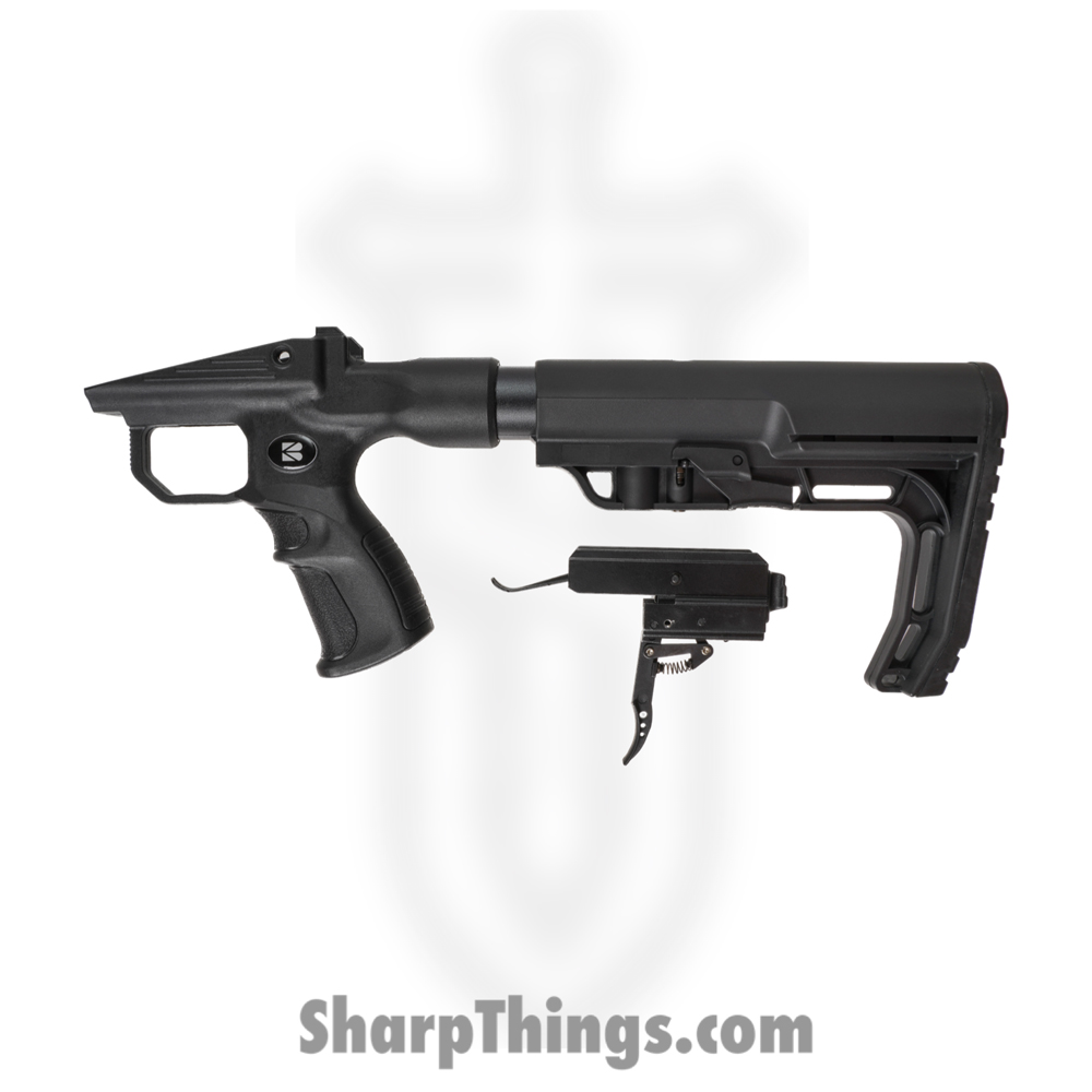 BAL-AC-12_1 BALLISTA - BAL-AC-12 - Ballista Bat L-Buttstock Upgrade Kit - Black - Image 1
