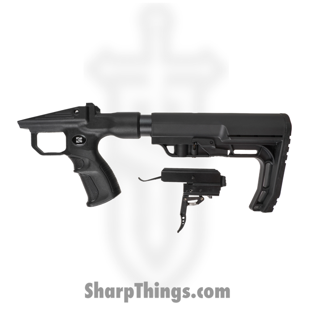 BAL-AC-14_1 BALLISTA - BAL-AC-14 - Ballista Bat Reverse L-Buttstock Upgrade Kit - Black - Image 1