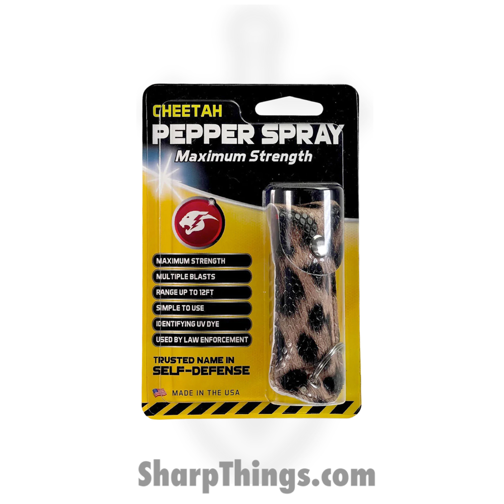 CH-31CSK_1 Cheetah - CH-31CSK - 1/2oz. Pepper Spray - Cheetah Snake Skin - Image 1
