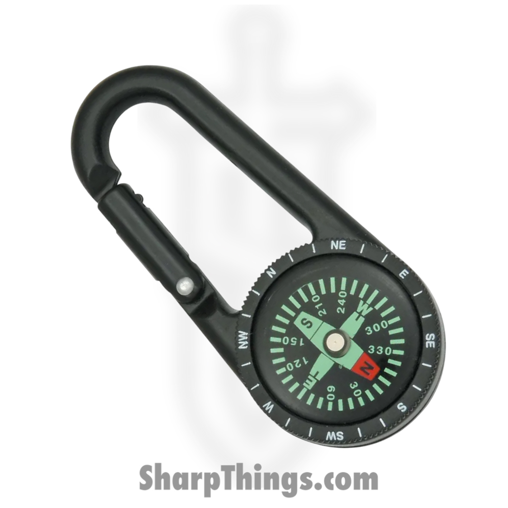 EXP16_1 Explorer - EXP16 - Carabiner Compass - Black - Image 1