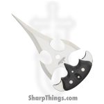Gil Hibben - GH5087 - Gremlin Push Dagger - Fixed Blade Knife - 5Cr15MoV Satin Dagger - Linen Micarta - Black