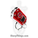 Nebo - NEB-KEY-0004 - Mycro 400 Lumen Rechargeable Keychain Flashlight - Aluminum - Red