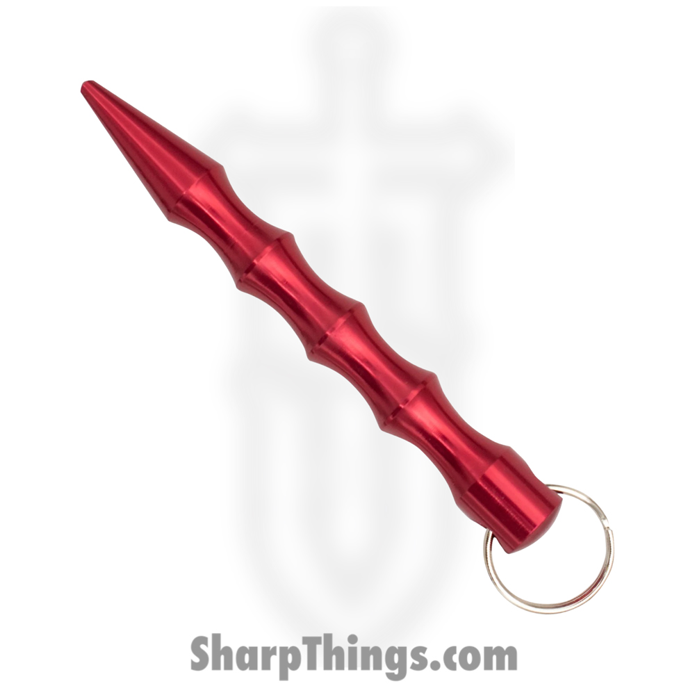 P-15930-RD_1 VOC - P-15930-RD - State of the Art Defense Kubotan - Aluminum - Red - Image 1