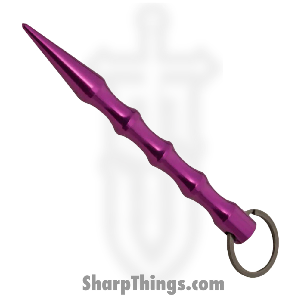 P15939PP_1 VOC - P15939PP - Defense Dealer Kubotan - Aluminum - Purple - Image 1