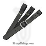 VOC - PA4413BK - Pakistan Sword Belt - Black Leather
