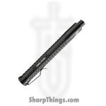 Police Force Tactical - PF16TPB - Collapsible Baton 16 Inch - Aluminum - Black - Image 2