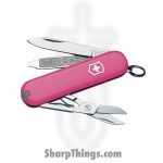 Victorinox - VN0622351X5 - Swiss Army Classic SD 7 Function Multi-Tool - Folding Knife - Stainless Polished - ABS - Pink
