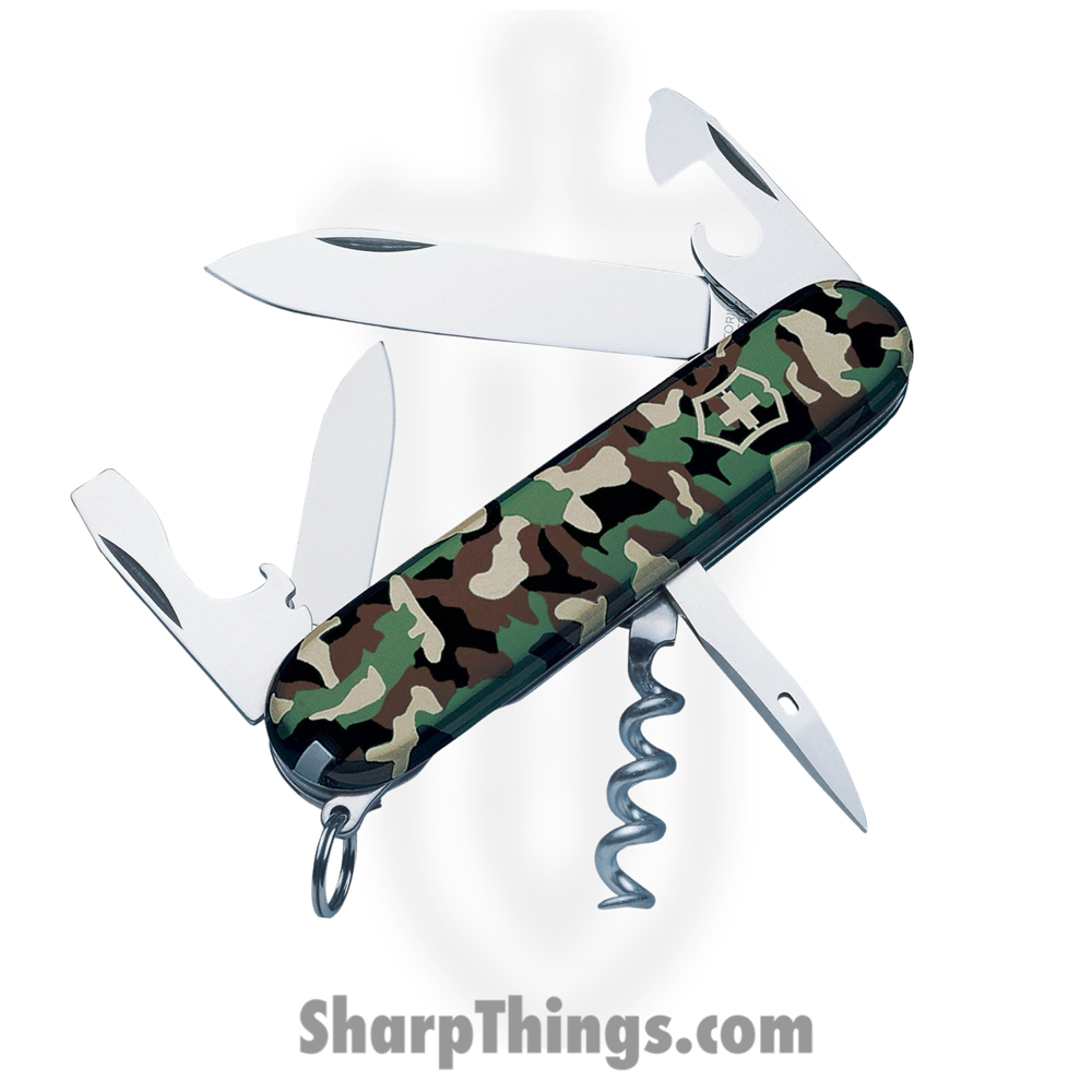 VN1360394033X1_1 Victorinox - VN1360394033X1 - Spartan - Folding Knife - Stainless Polished Multi - ABS/Celidor - Camo - Image 1