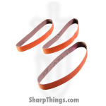 Work Sharp - WSSA00CMB - Combo Knife Sharpener Replacement Belt Kit - Red