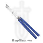 Squid Industries - 05TR01SW01BL -Triton V2 Knife Trainer - 301HH 6061-T6 - Blue