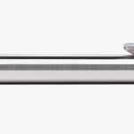 Tactile Turn - 10-SS2-SEA-BIT - Slim Side Click Pen - Short - Titanium - Seasonal Release 8-BIT