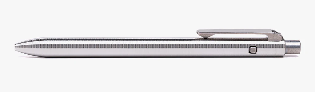 10-SC1-TTM-TTM_1.webp Tactile Turn - 10-SS2-SEA-BIT - Slim Side Click Pen - Short - Titanium - Seasonal Release 8-BIT - Image 1