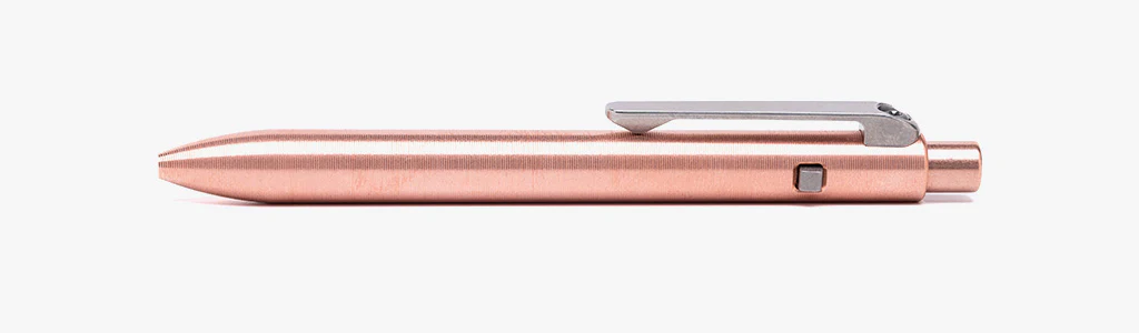 10-SC3-COP-TTM_1.webp Tactile Turn - 10-SS3-COP-TTM - Slim Side Click Pen - Mini - Copper - - Image 1