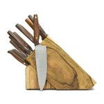 Lamson - 56547 - 20 Piece -Vintage - Natural Walnut Block Set