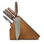 Lamson - 56594 - 7 Piece Vintage Knife Dark Maple Block Set - Walnut