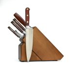Lamson - 79971 - 7 Piece Premier Forged Knife Dark Maple Block Set - Sierra