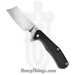 Gerber - G1807 - Asada - Folding Knife - 7Cr17MoV Stonewash Cleaver - Aluminum Stainless - Black