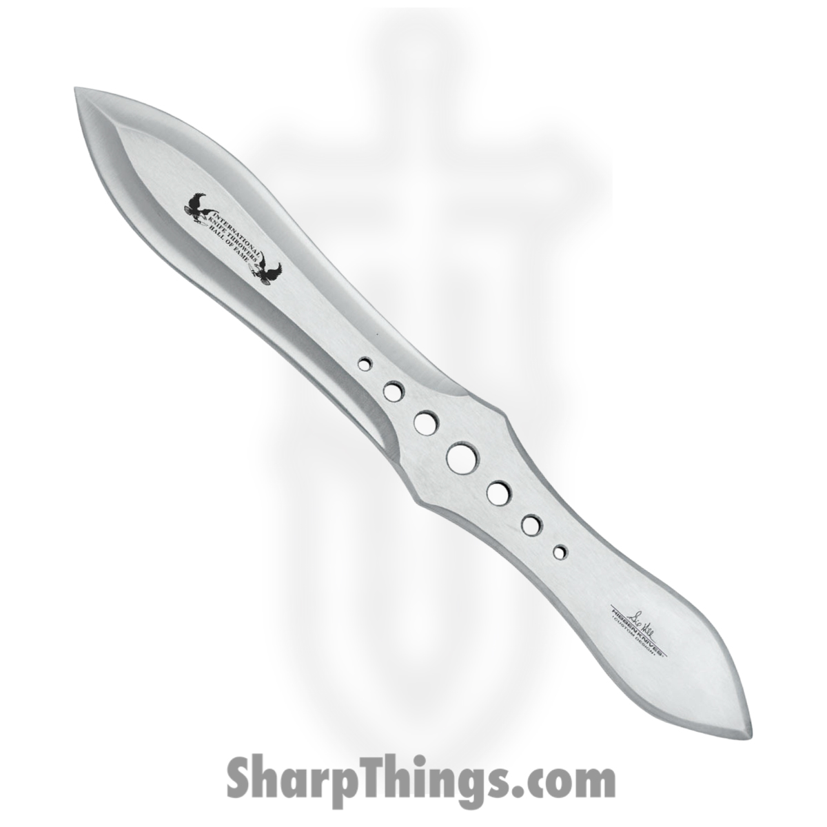 GH2033_1 Gil Hibben - GH2033 - Competition Thrower Set - Fixed Blade Knife - 2Cr13 Satin Dagger - 2Cr13 - Natural - Image 1