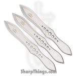 Gil Hibben - GH2034 - Competition Thrower - Fixed Blade Knife - 420 SS Satin Dagger - Natural
