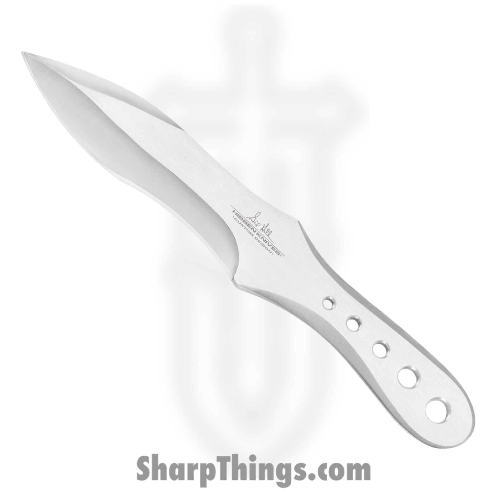 GH5030_1.png Gil Hibben - GH5030 - Gen-X 3 Piece Throwing Set - Fixed Blade Knife - AUS-6 Satin Dagger - AUS-6 - Natural - Image 1