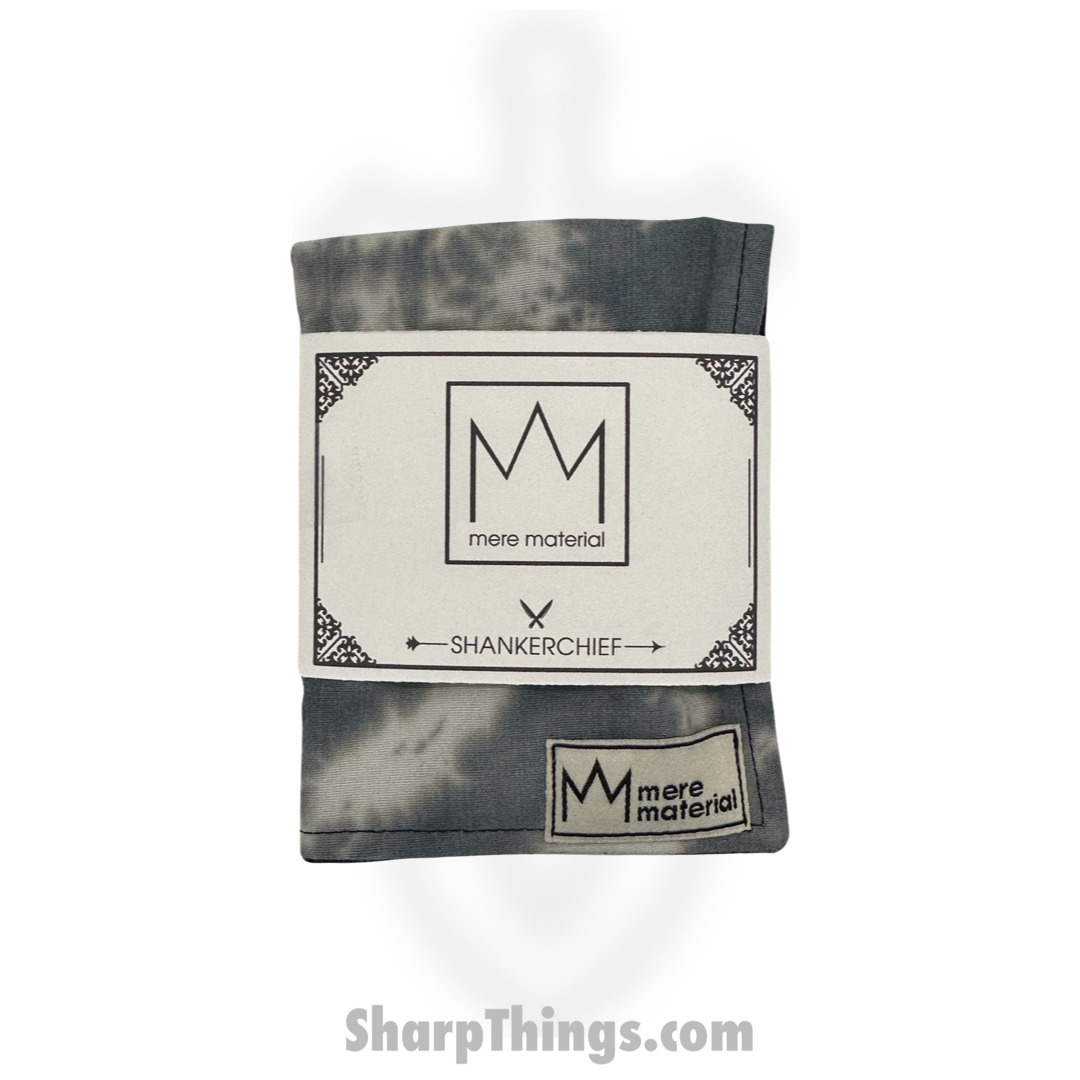 MM0024_1.jpg Mere Material Shankerchief - MM0024 - Hand Dyed - Handmade Handkerchief - Lt Blue - Image 1