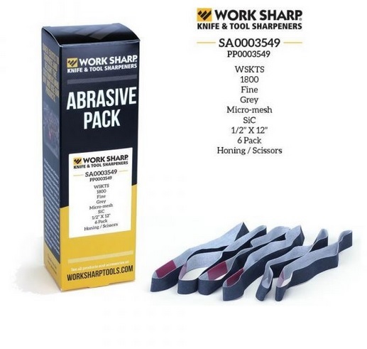 SA0003549_1.jpg Work Sharp - SA0003552 - WSKTS-KO P80 Abrasive Belt Bulk Pack - Image 1