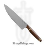 Lamson - 56510 - 8" Vintage Chef's Knife - 12C27 Polished - Walnut - Brown