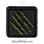 Bastinelli Creations - BAS205SG - Scratches Patch - Black Green
