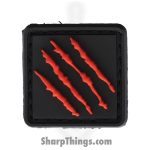 Bastinelli Creations - BAS205SR - Scratches Patch - Black Red
