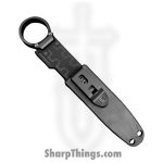 Elishewitz Studio - BB-DE-BKG10 - Black Box - Knife Other - 20CV Coated Dagger - 7075 Aluminum, G10 Scales - Black - Image 4