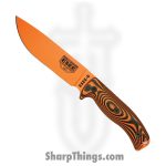 ESEE - ES3PMOR006 - Model 3 3D - Fixed Blade Knife - 1095HC Coated Drop Point - G10 - Orange Black