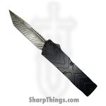 VOC - OTF208 - Medium - OTF Auto - 440 SS Coated Tanto - Aluminum - Black