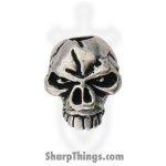 Schmuckatelli Co - SMUKEB - Emerson Skull Bead - Pewter