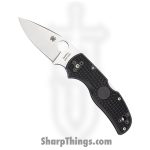 Spyderco - SC41PBK5 - Native 5 - Folding Knife - S30V Satin Drop Point - FRN - Black