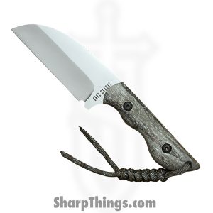 Cave Blades - CB-SAMXL-WH - Samaritan X - Fixed Blade Knife - CPM 154 Coated Wharncliffe - Crazy Fiber - Last Wharning