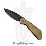 ProTech - 232 - Strider PT+ - Automatic Knife - Magnacut DLC|Smoky Gray Drop Point - 6061-T6 Aluminum - AlBronze
