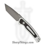 Kershaw - KS7105RAW - Launch 16 - Automatic Knife - CPM M4 Coated Tanto - 6061-T6 Aluminum Trac Tec Inlays - Black Natural