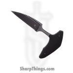 Bastinelli Creations - BC-Guilty - Guilty - Fixed Blade Knife - Magnacut Push Dagger - Richlite - Black