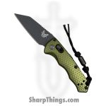 Benchmade - 2900BK-2 - Full Immunity - Automatic Knife - CPM M4 Coated Wharncliffe - 6061 T6 Aluminum - Woodland Green