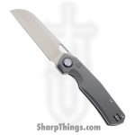 Kunwu - KUNS703 - TAO - Folding Knife - Satin Sheepsfoot - Titanium - Gray