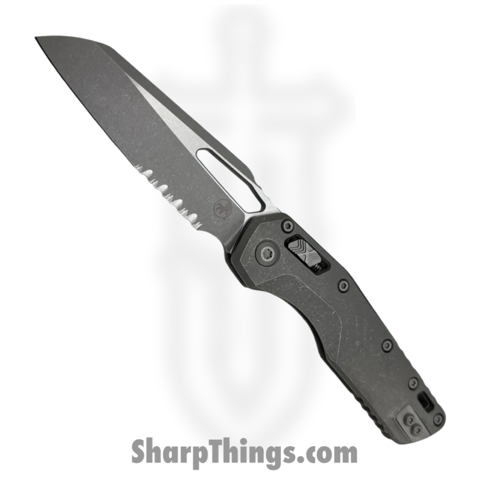 0475c9eb-6a7e-4db9-b59e-381ab79b69f8_210-11APMS1_1.png Microtech - 210-11APMS1 - MSI Marfione Select - Folding Knife - M390MK Apocalyptic Wharncliffe P/S - Titanium - Gray - Image 1