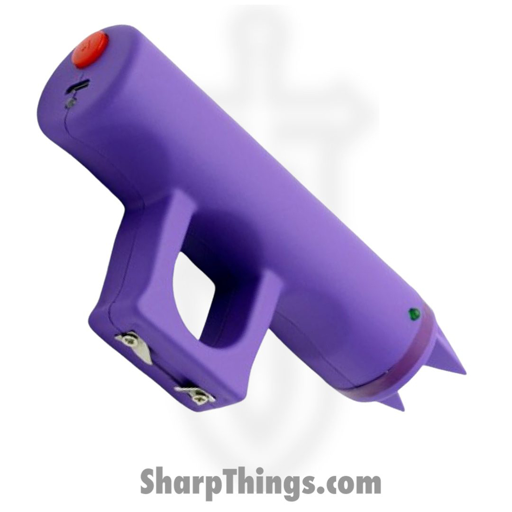 04e15be2-11bc-4c77-82fd-f26d130a60f1_CH-41PR_1.jpg Cheetah - CH-41PR - Jogger Stun Gun With Alarm - Rubber - Purple - Image 1