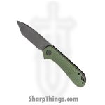 Civivi - CIVC907TE - Elementum Tanto Flipper Knife - D2 Micarata - Green