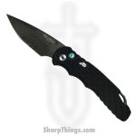 ProTech - T530-DAMA - Tactical Response 5 - Automatic Knife - Damascus Damascus Clip Point - Aluminum - Black